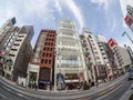 Ginza Street, Tokyo, Japan Royalty Free Stock Photo